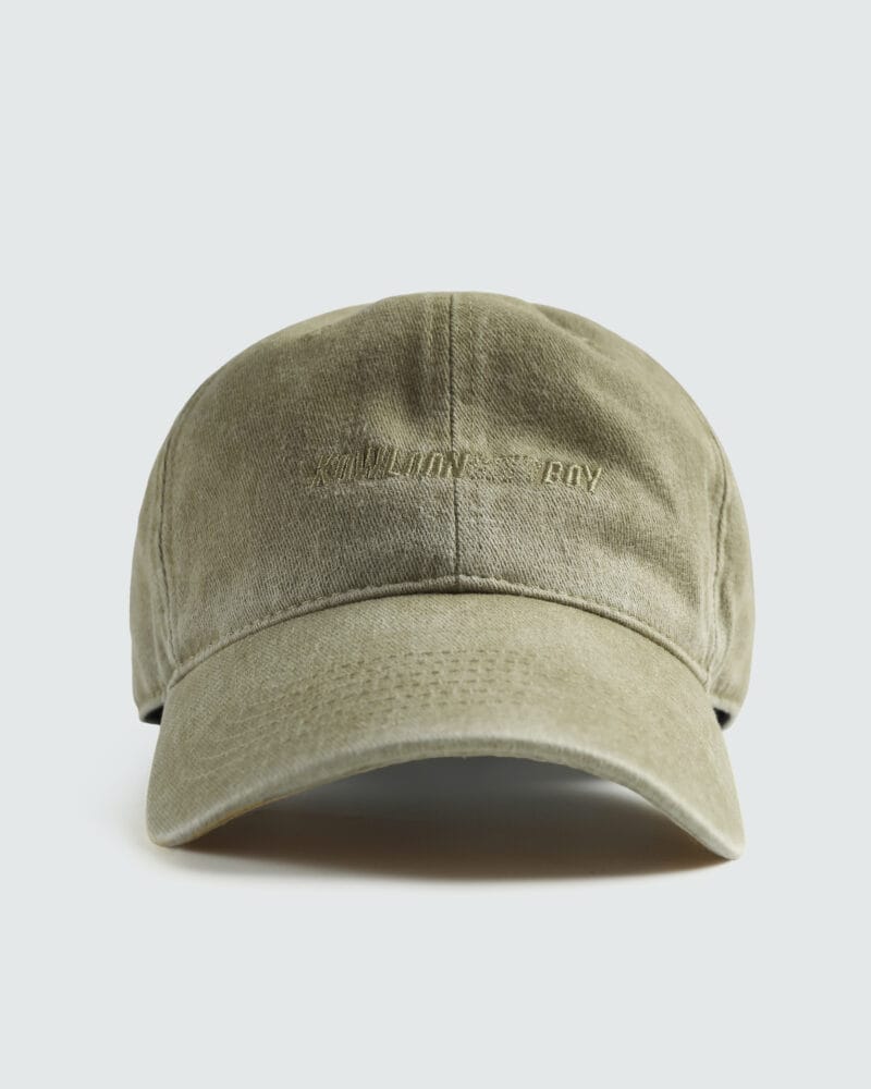 帽子 COTTON CASQUETTE - TAKUYA CHIBA (KHAKI) COTTON CASQUETTE - TAKUYA CHIBA (KHAKI)